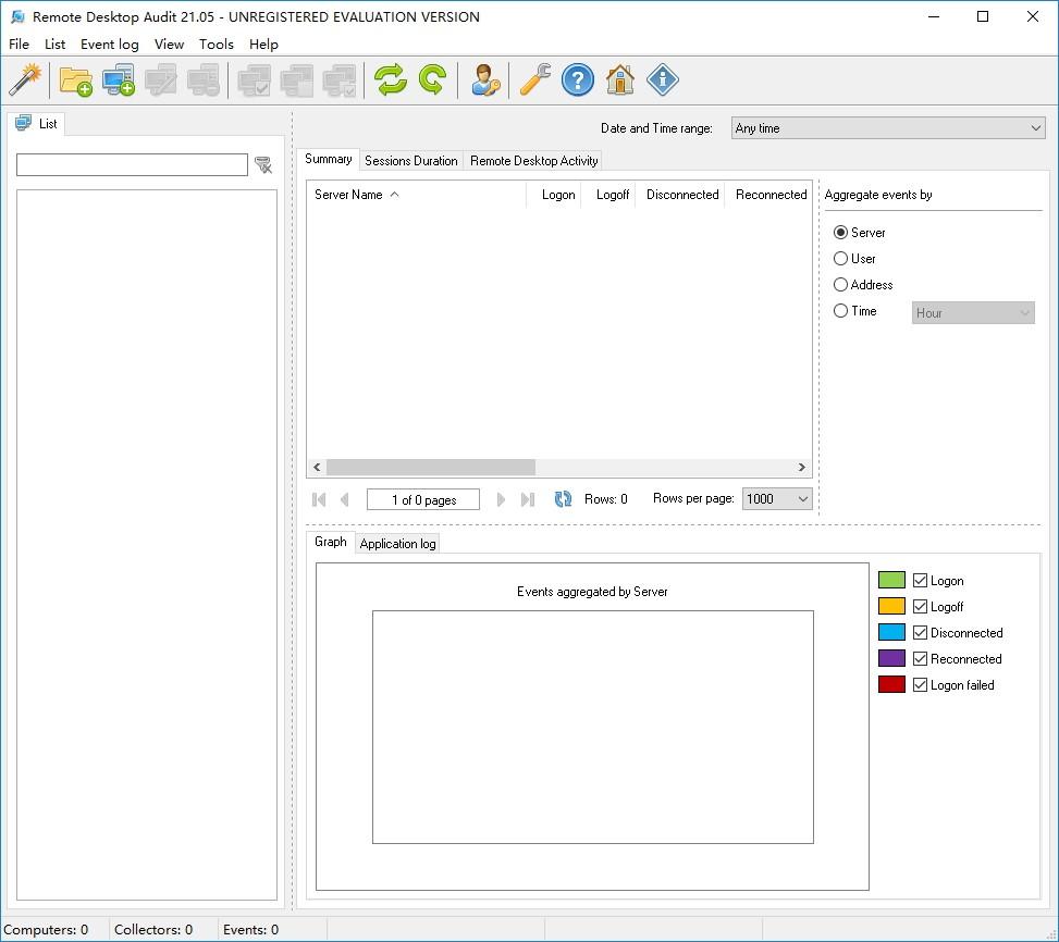 Remote Desktop Audit下载,远程桌面管理器,远程控制,远程监控