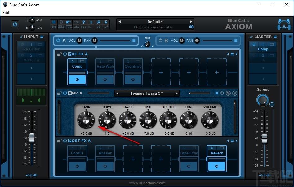 Blue Cats Axiom下载,多效果amp仿真软件,媒体其它,音频处理